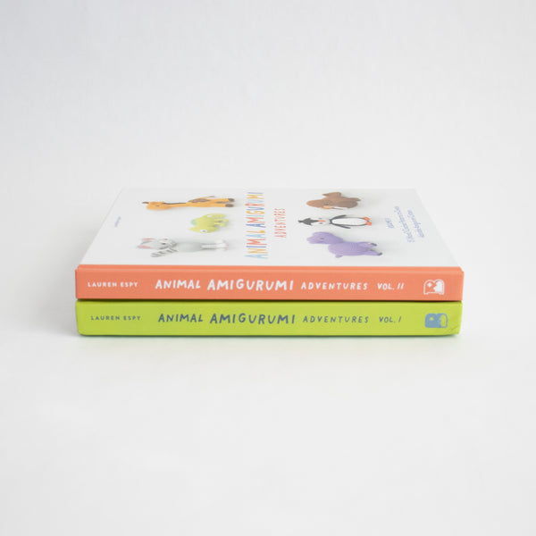 DAMAGED Book Bundle- Animal Amigurumi Adventures Volume 1 & 2