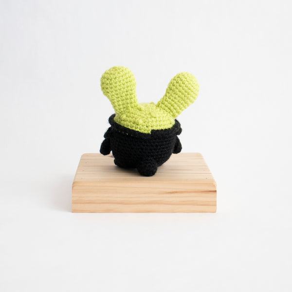 Crochet Amigurumi Cauldron Bunny- Ready to Ship