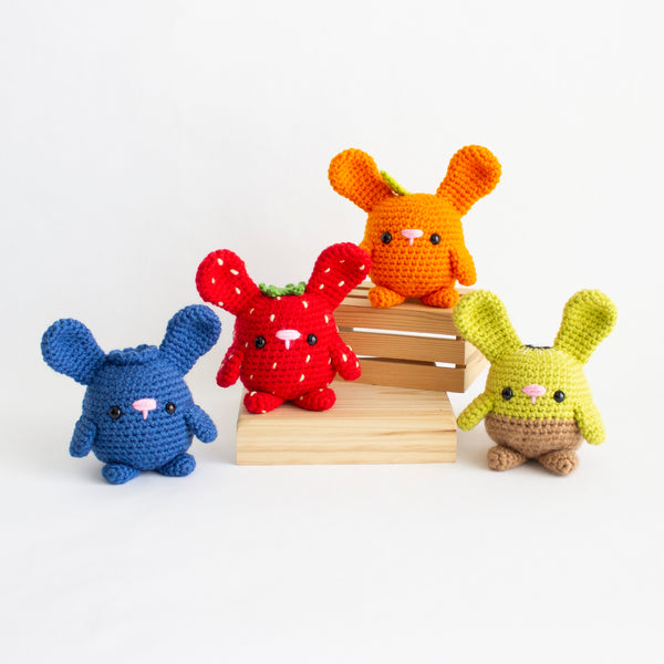 Crochet Pattern: Seasonal Chubby Bunnies Bundle, PDF Amigurumi Pattern