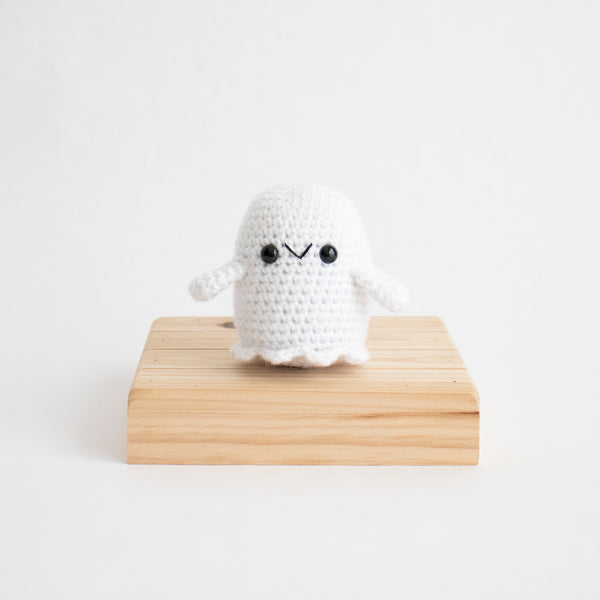 Crochet Amigurumi Ghost- Ready to Ship