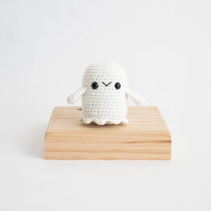 Crochet Amigurumi Glo Ghost- Ready to Ship