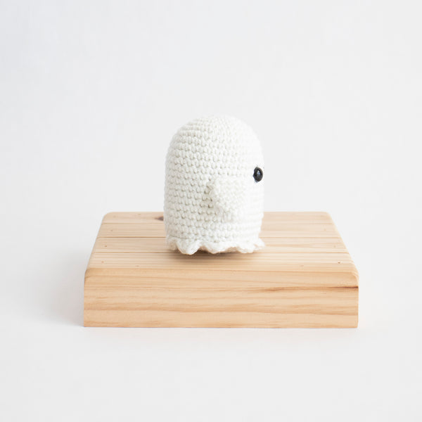 Crochet Amigurumi Glo Ghost- Ready to Ship