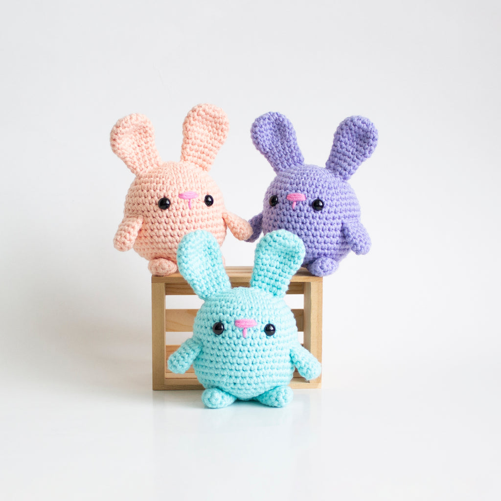 Crochet Pattern: Chubby Bunny, PDF Amigurumi Pattern – A Menagerie of  Stitches